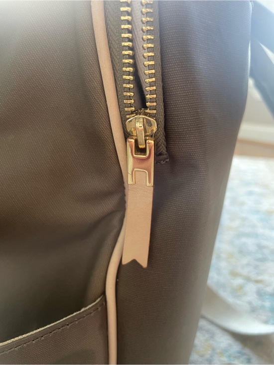 India Hicks Nylon and Leather Backpack.  Perfect for travel! main image 10